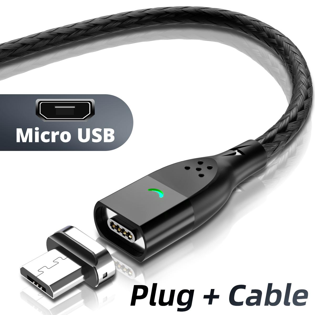 FONKEN Магнитный кабель Type C Магнитный кабель для зарядки Micro USB Магнитный кабель-зарядка Для мобильных телефонов Samsung Huawei 1m(3.3ft)
FONKEN Магнитный кабель Type C Магнитный кабель для зарядки Micro USB Магнитный кабель-зарядка Для мобильных телефонов Samsung Huawei 1m(3.3ft)