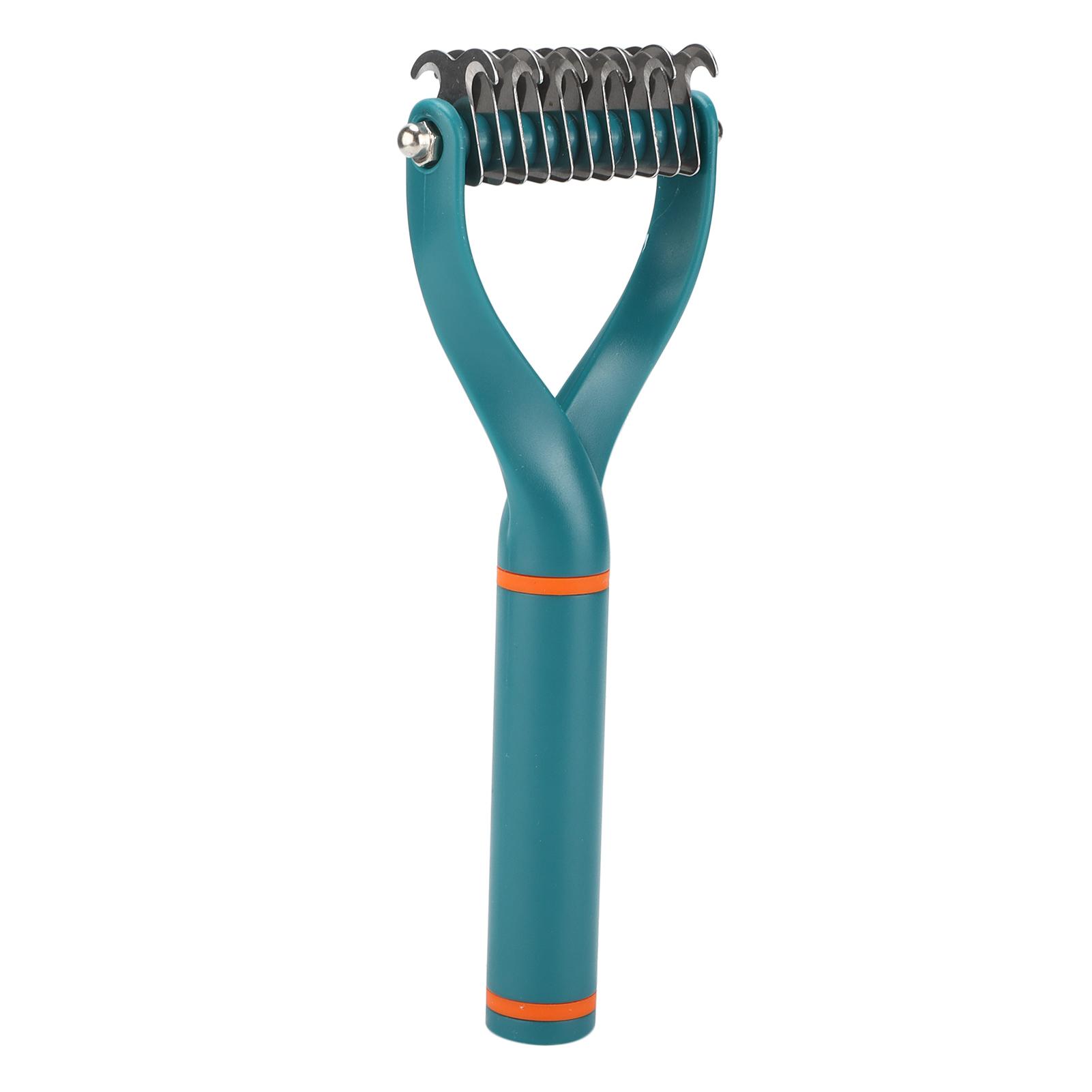 Pet Hair Removal Rake Y Shaped Double Sides Pet Under Hair Rake Comb Dog Dematting ToolsL Dark Green L темно-зелений колір
Pet Hair Removal Rake Y Shaped Double Sides Pet Under Hair Rake Comb Dog Dematting ToolsL Dark Green L темно-зелений колір