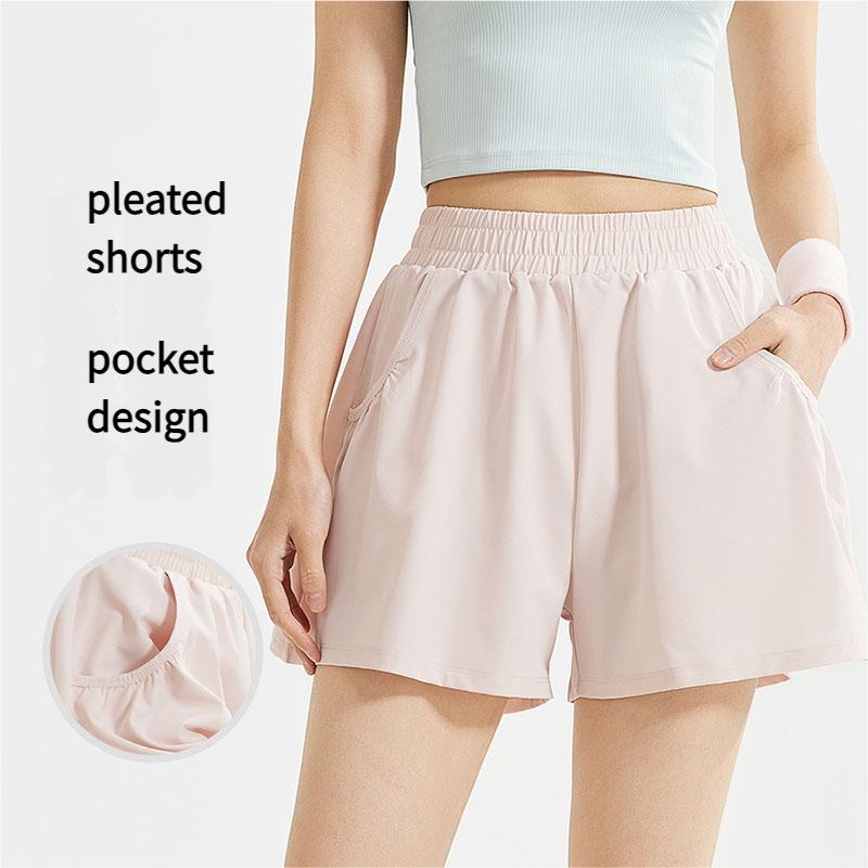 Women Sport Shorts High Waist Loose Fit Breathable with Pockets Pleated Design for Gym Running Yoga Casual Athletic Wear Comfortable 2XL фіолетовий
Women Sport Shorts High Waist Loose Fit Breathable with Pockets Pleated Design for Gym Running Yoga Casual Athletic Wear Comfortable 2XL фіолетовий