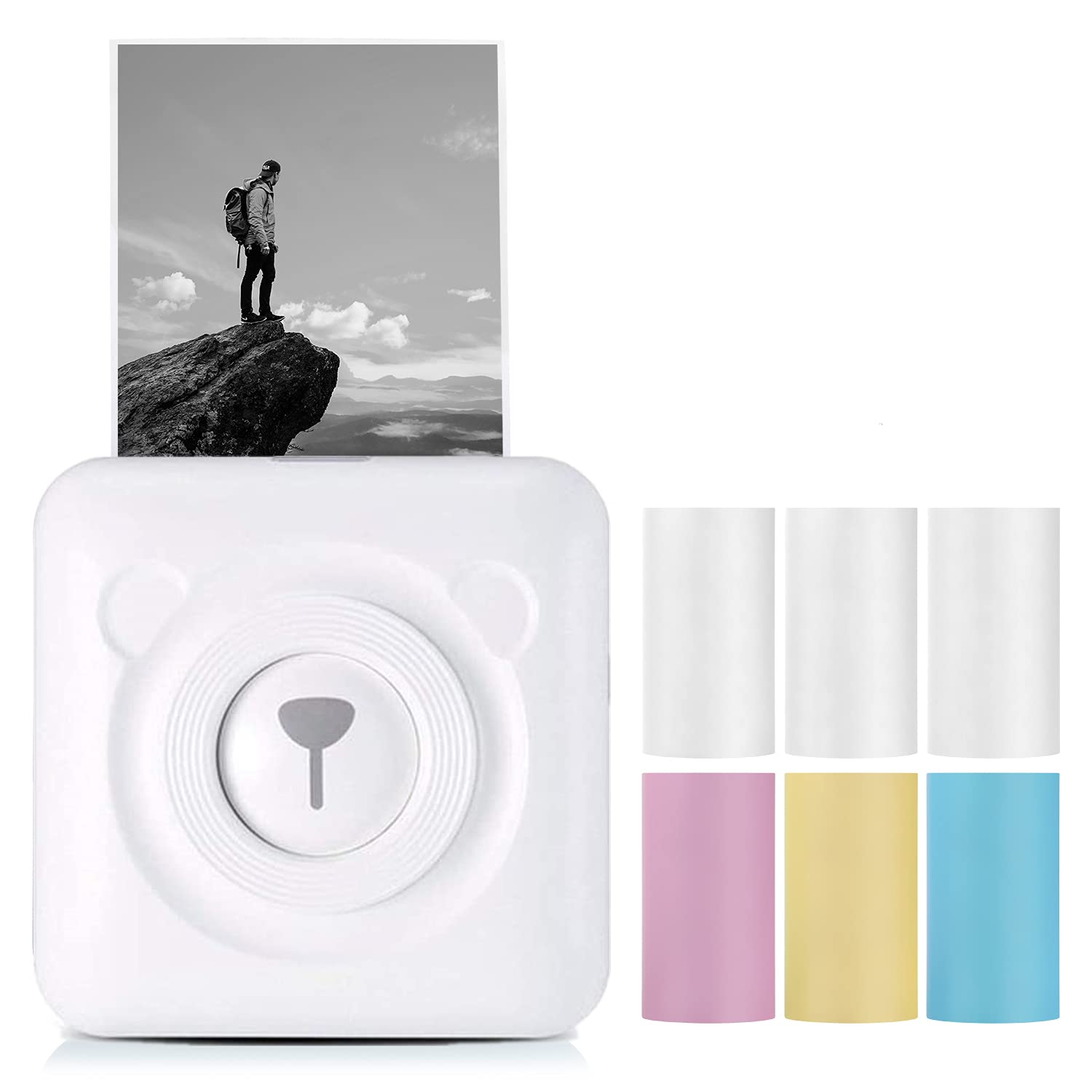 Vanow Thermal Photo Bluetooth включає 7 рулонів друку Ультрасумісний із iOS Android Windows Mini Pocket Роздруків квитанцій та сумісний із
Vanow Thermal Photo Bluetooth включає 7 рулонів друку Ультрасумісний із iOS Android Windows Mini Pocket Роздруків квитанцій та сумісний із