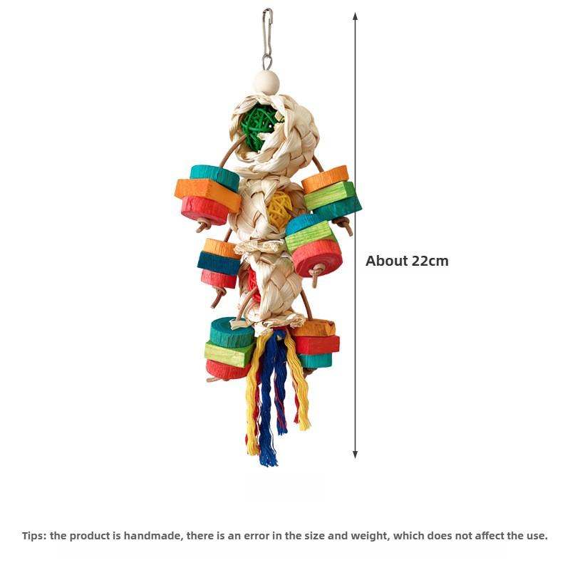 Natural Chewable String for For Bird Parrot Toy Boredom Relief Intelligence-Boosting Colorful Decor for Bird Cages Parrot Supply
Natural Chewable String for For Bird Parrot Toy Boredom Relief Intelligence-Boosting Colorful Decor for Bird Cages Parrot Supply
