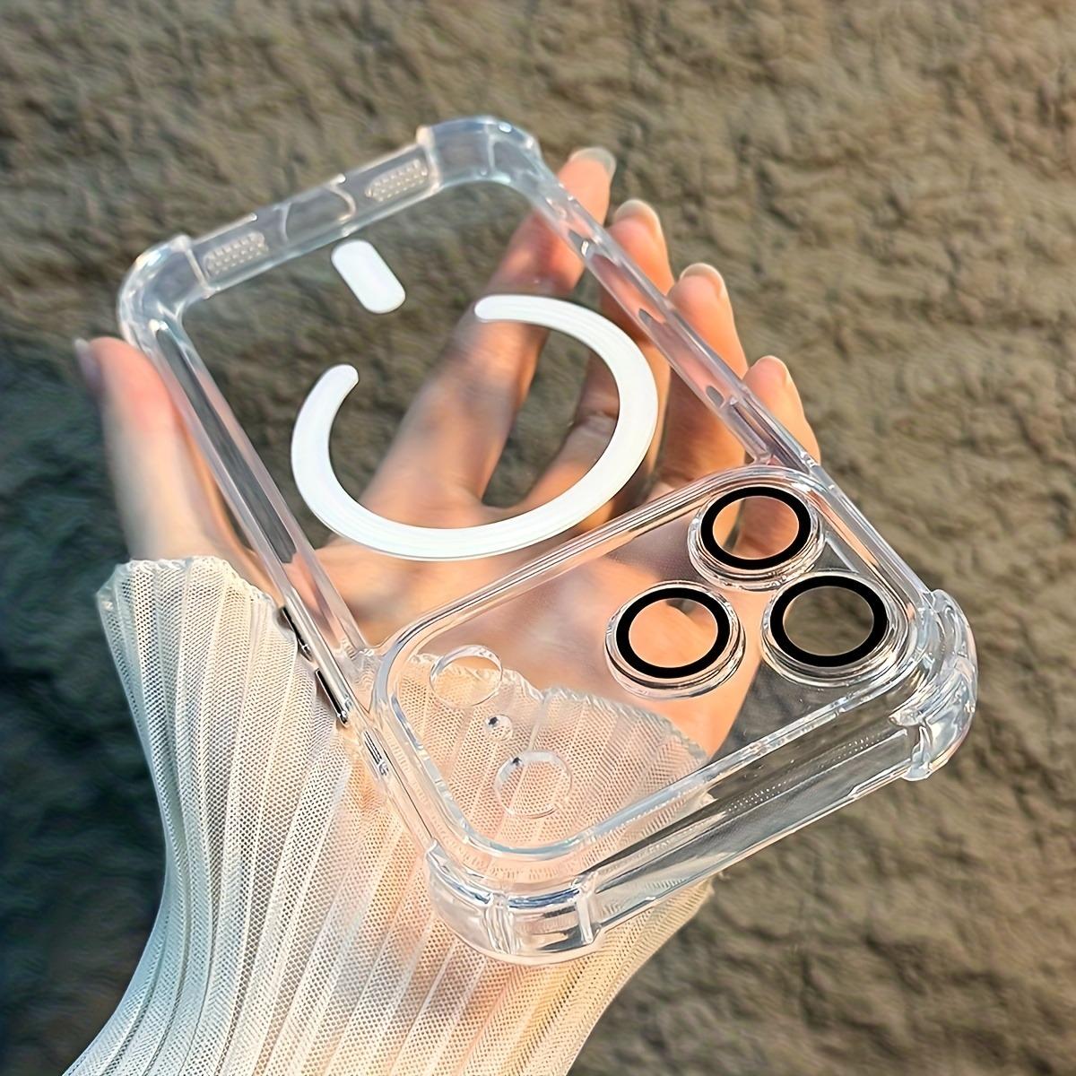 Magnetic Transparent Shockproof Phone Case For iPhone 17 16 15 14 13 Pro Max 16Pro 17Pro For Magsafe Wireless Charge Clear Cover iPhone17 белый
Magnetic Transparent Shockproof Phone Case For iPhone 17 16 15 14 13 Pro Max 16Pro 17Pro For Magsafe Wireless Charge Clear Cover iPhone17 белый