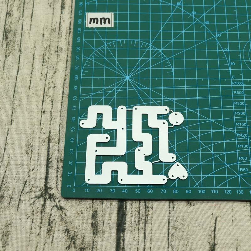 Лабиринтное травление, высечки, штампы для резки металла, альбом для вырезок, штампы из углеродистой стали
Лабиринтное травление, высечки, штампы для резки металла, альбом для вырезок, штампы из углеродистой стали