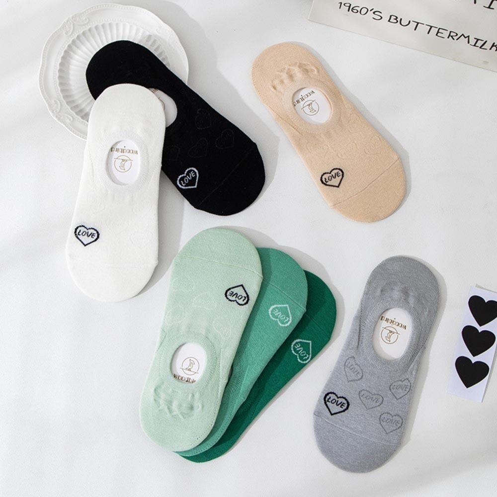 Color Low Tube Shallow Mouth Cotton Invisible Socks Women Socks Cute Heart Boat Socks Absorb Sweat
Color Low Tube Shallow Mouth Cotton Invisible Socks Women Socks Cute Heart Boat Socks Absorb Sweat
