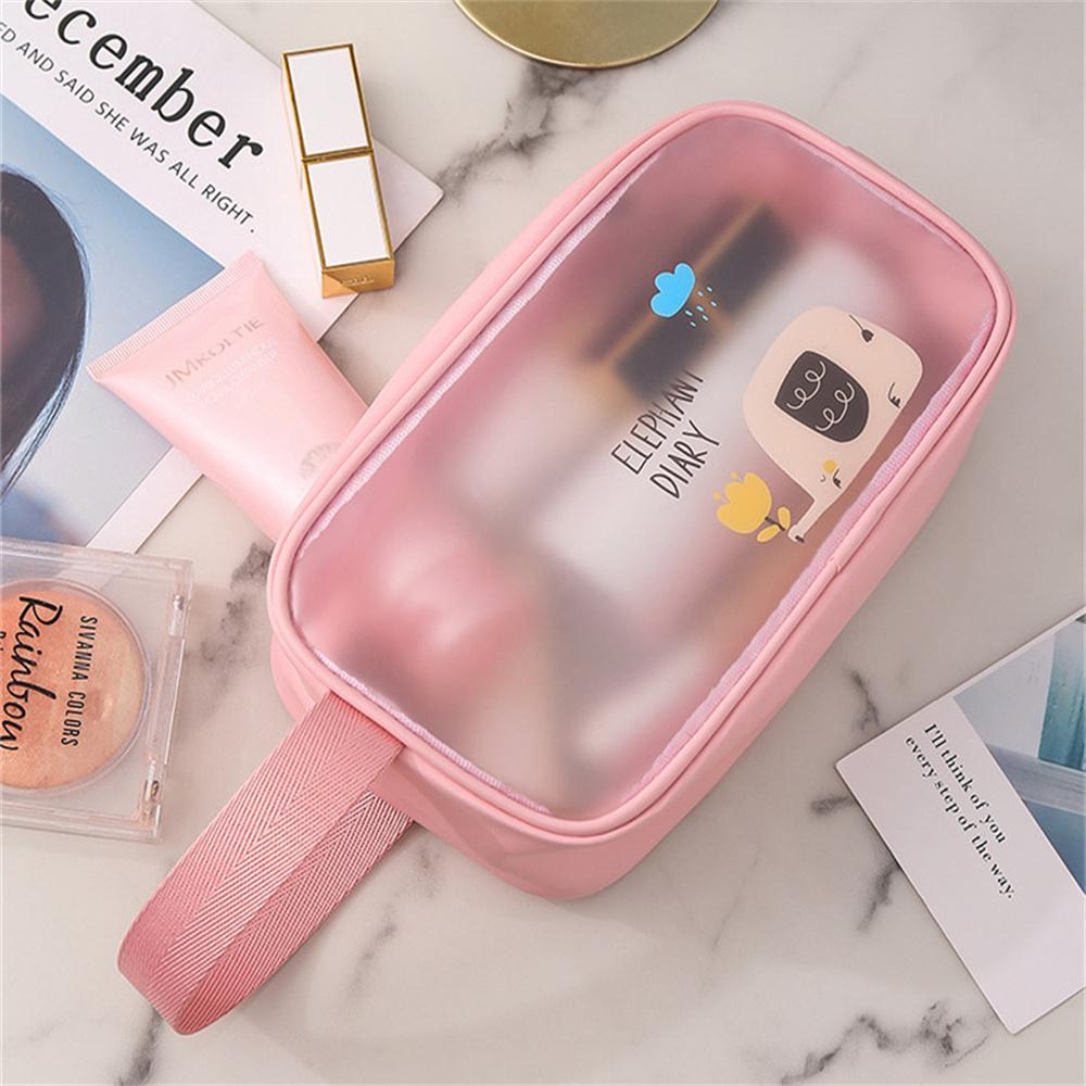 Cartoon Portable Travel Wash Bag Transparent Pvc Waterproof Makeup Storage Pouch Large Capacity Cosmetic Organizer Handbag
Cartoon Portable Travel Wash Bag Transparent Pvc Waterproof Makeup Storage Pouch Large Capacity Cosmetic Organizer Handbag