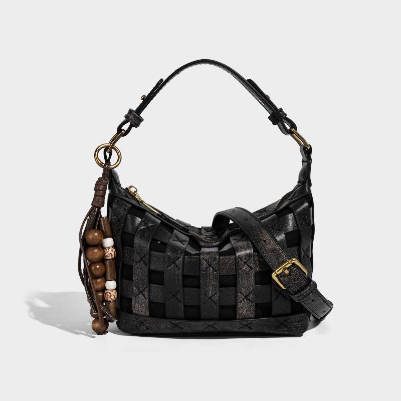 2025 Fall/Winter New Fashionable Women s Handbag, Niche High-End Woven Bag, Soft-Surface Single-Shoulder Crossbody Small Tote Bag 17*10*14CM чорний
2025 Fall/Winter New Fashionable Women s Handbag, Niche High-End Woven Bag, Soft-Surface Single-Shoulder Crossbody Small Tote Bag 17*10*14CM чорний