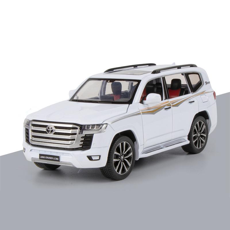 1/32 Toyota Land Cruiser LC300 Prado Внедорожник Сплав Модель автомобиля Литой металл Игрушка Внедорожники Модель автомобиля Звук и свет Подарок для детей
1/32 Toyota Land Cruiser LC300 Prado Внедорожник Сплав Модель автомобиля Литой металл Игрушка Внедорожники Модель автомобиля Звук и свет Подарок для детей