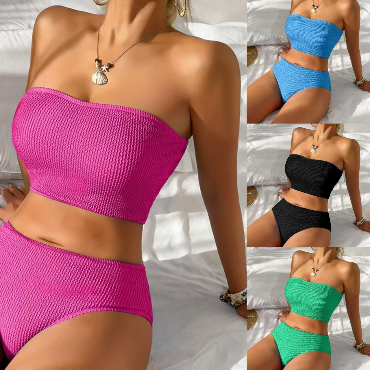 2025 Cross-Border Unique Fabric Sexy Bandeau Bikini – Hot Selling Popular Style Medium
2025 Cross-Border Unique Fabric Sexy Bandeau Bikini – Hot Selling Popular Style Medium