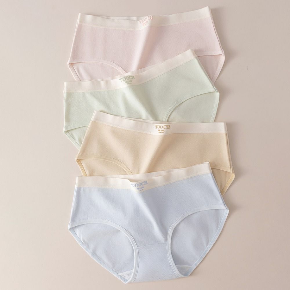 5PCS Cotton Crotch Simple Solid Briefs Thin Women s Underpants Breathable Mid Waist Panties Gifts M-5PCS
5PCS Cotton Crotch Simple Solid Briefs Thin Women s Underpants Breathable Mid Waist Panties Gifts M-5PCS