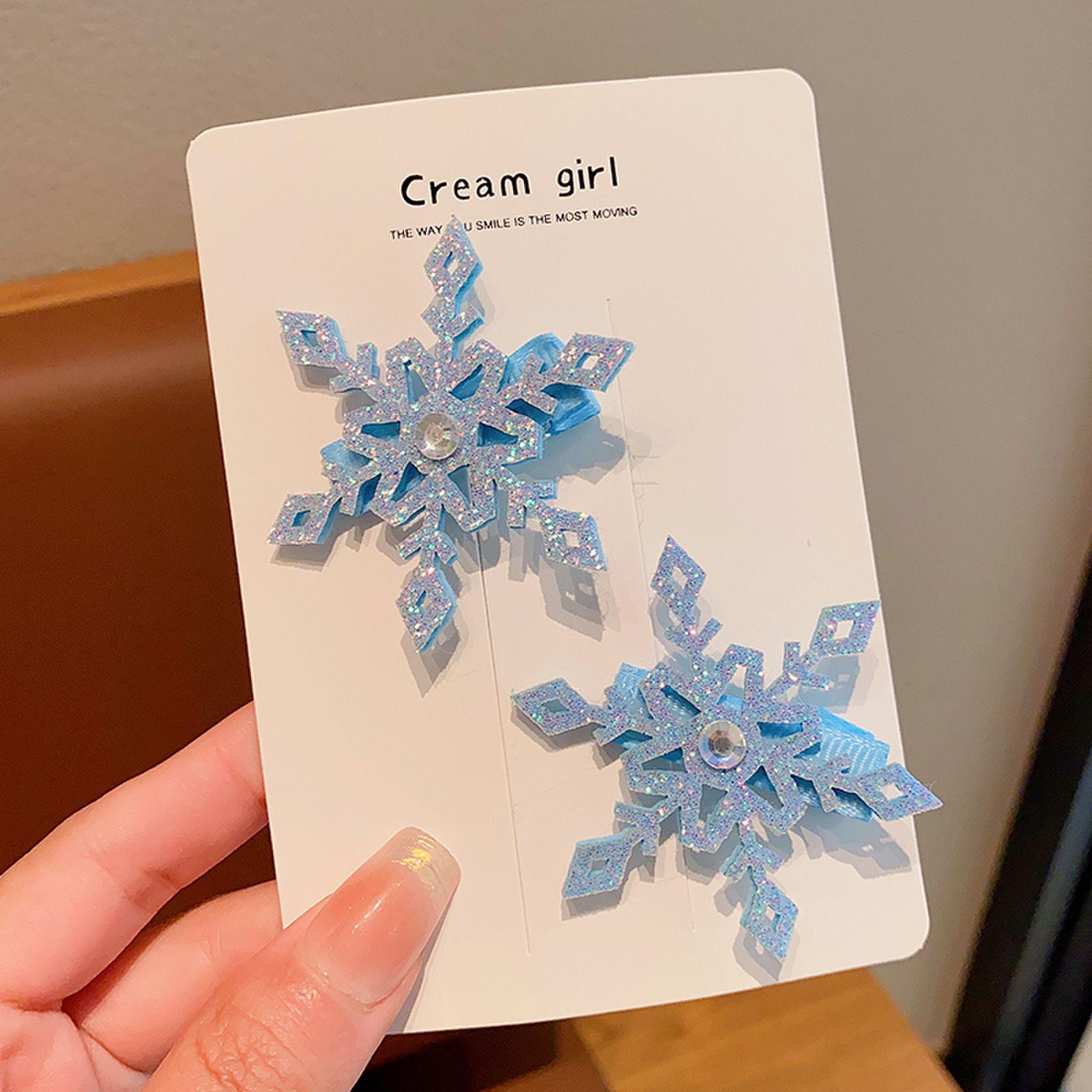 Открытка для волос Snow Snow, новая детская заколка для волос, аксессуары для волос принцессы Эльзы, боковая заколка для девочек, заколка для маленькой девочки
Открытка для волос Snow Snow, новая детская заколка для волос, аксессуары для волос принцессы Эльзы, боковая заколка для девочек, заколка для маленькой девочки