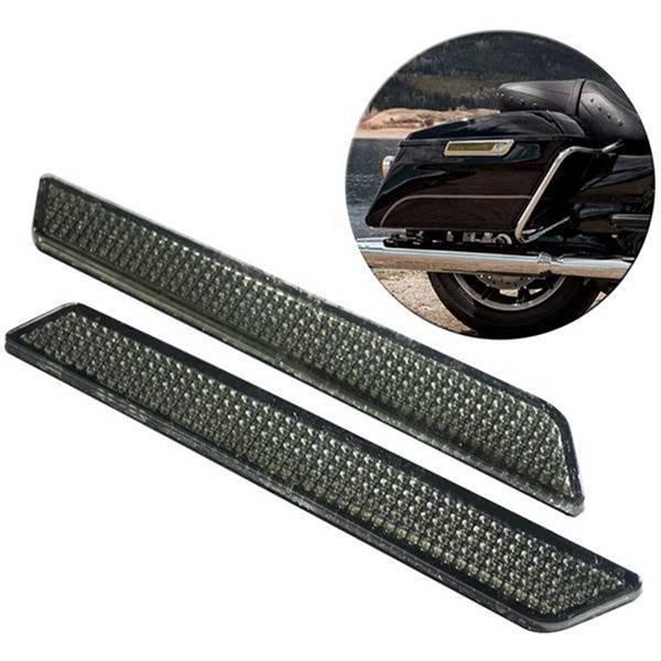 1 пара отражателей на крышки замков седельных сумок для мотоциклов Harley Touring None
1 пара отражателей на крышки замков седельных сумок для мотоциклов Harley Touring None