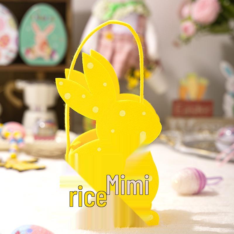 Easter 3D Rabbit Felt Candy Handbag Basket
Easter 3D Rabbit Felt Candy Handbag Basket