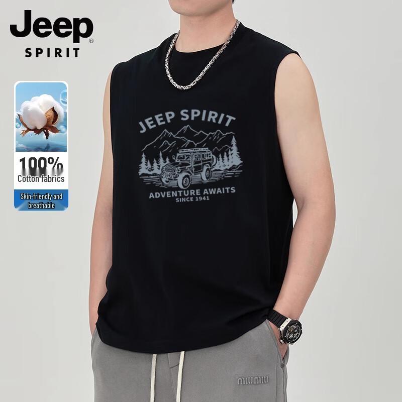 JEEP SPIRIT Men s Loose Fit Outdoor Casual Sleeveless Tank Top 3XL
JEEP SPIRIT Men s Loose Fit Outdoor Casual Sleeveless Tank Top 3XL