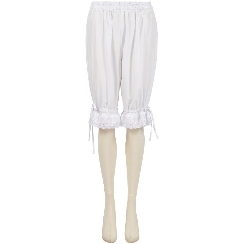 Womens Elastic Waist Drawstring Calf Length Bloomers S белый
Womens Elastic Waist Drawstring Calf Length Bloomers S белый