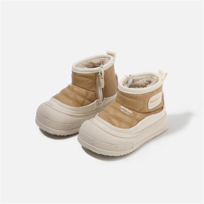 Winter Baby Snow Boots Leather Warm Plush Shoes for Toddler Kids Little Girls Boys Boots Cotton EU 16-25 27 жовтий
Winter Baby Snow Boots Leather Warm Plush Shoes for Toddler Kids Little Girls Boys Boots Cotton EU 16-25 27 жовтий