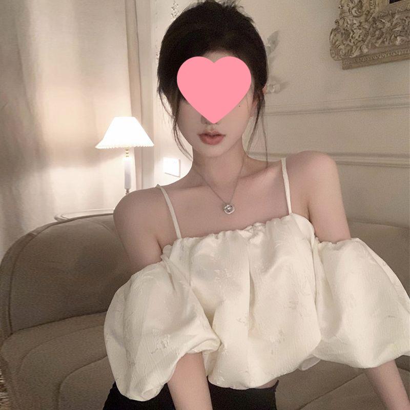 Chic One-Shoulder Puff Sleeve Crop Top Dress for Summer L 55-60 kg
Chic One-Shoulder Puff Sleeve Crop Top Dress for Summer L 55-60 kg