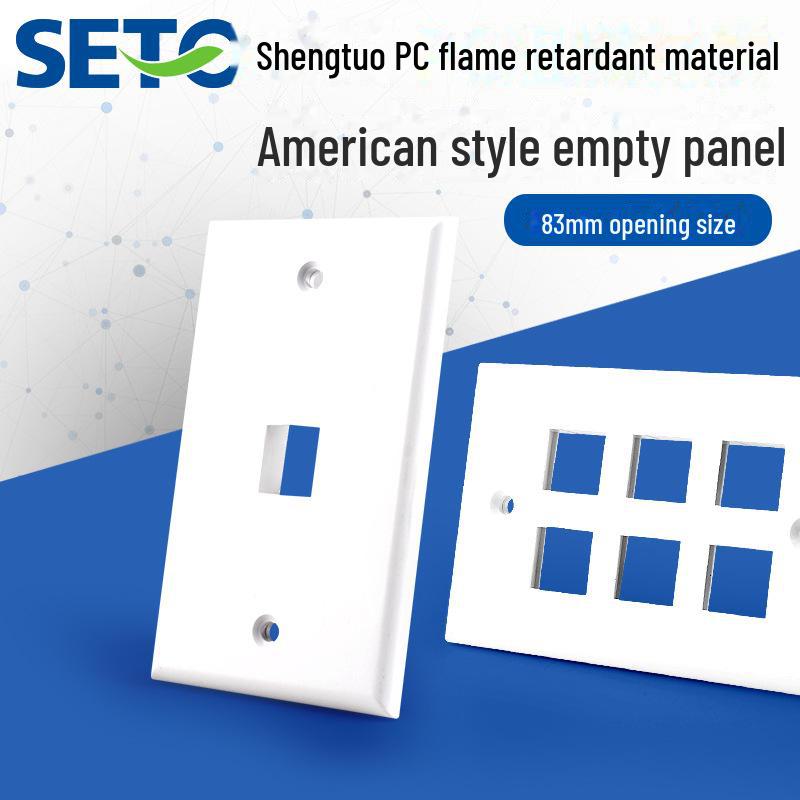 Білий двопортовий мережевий модуль Seto Keystone Jack 115 70 мм з американською панеллю three-dimensional panel білий
Білий двопортовий мережевий модуль Seto Keystone Jack 115 70 мм з американською панеллю three-dimensional panel білий