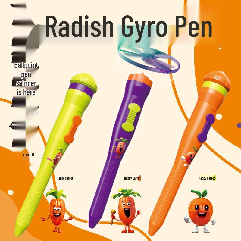 Редька Гиро Многофункциональная Вращающаяся Ручка и Игрушка Летающая Тарелка для Студентов
Редька Гиро Многофункциональная Вращающаяся Ручка и Игрушка Летающая Тарелка для Студентов