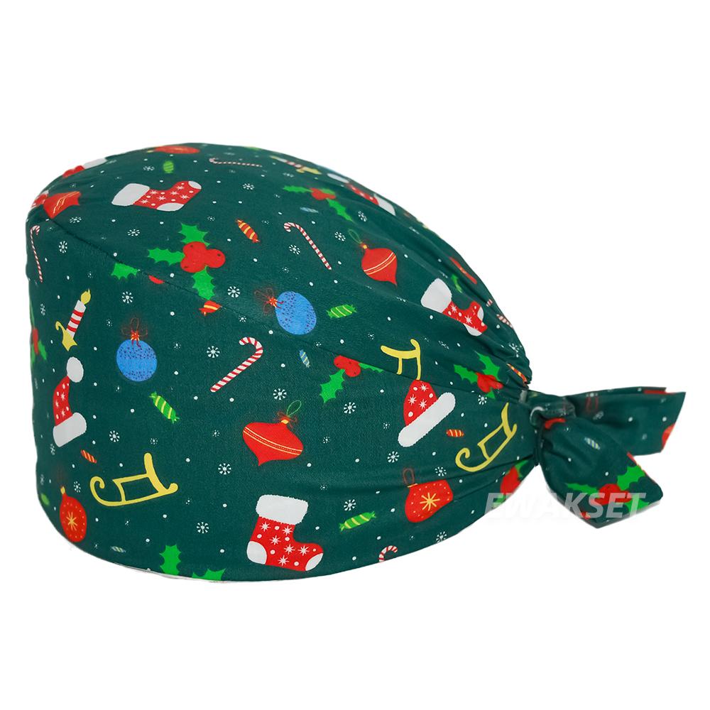 EWAKCOT Рождественские шапочки с принтом, 100% хлопок, регулируемая медицинская хирургическая шапка, спа, салон красоты, домашний стоматолог, ветеринарная клиника, зоомагазин, рабочие шапки унисекс One Size
EWAKCOT Рождественские шапочки с принтом, 100% хлопок, регулируемая медицинская хирургическая шапка, спа, салон красоты, домашний стоматолог, ветеринарная клиника, зоомагазин, рабочие шапки унисекс One Size