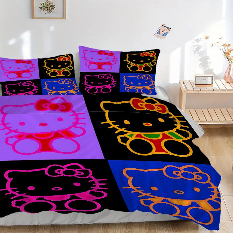 3pcs Hello Kitty Duvet Cover Set - Soft & Breathable Bedding, Includes 1 Duvet Cover and 1/2 Pillowcases (No Insert) yy251107175 135x200cm
3pcs Hello Kitty Duvet Cover Set - Soft & Breathable Bedding, Includes 1 Duvet Cover and 1/2 Pillowcases (No Insert) yy251107175 135x200cm