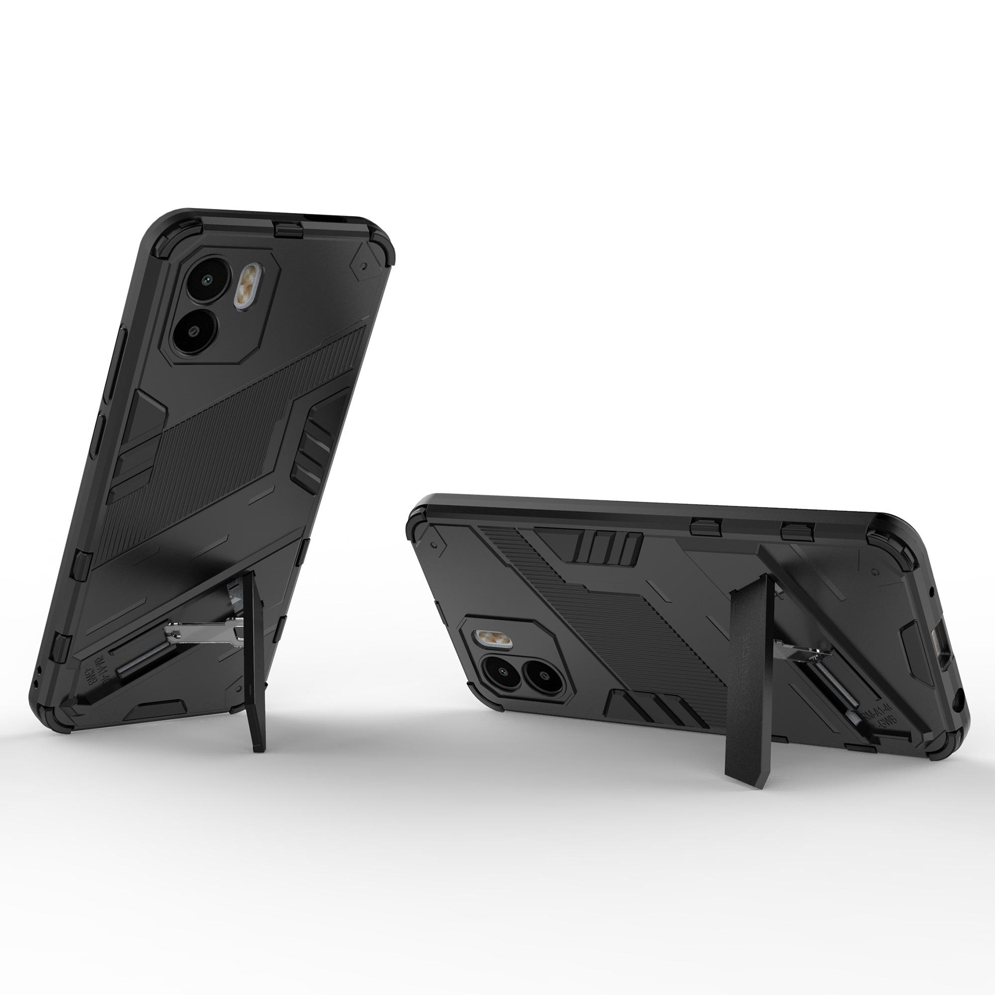 For Xiaomi Redmi A1 4G/A2 4G PC+TPU Hybrid Case Kickstand Drop-proof Phone Back Cover Black
For Xiaomi Redmi A1 4G/A2 4G PC+TPU Hybrid Case Kickstand Drop-proof Phone Back Cover Black