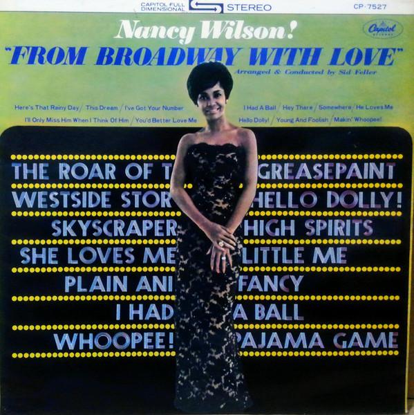 LP Record NANCY WILSON From Broadway With Love CP7527 CAPITOL RECORD 1966 Japan Jazz Used
LP Record NANCY WILSON From Broadway With Love CP7527 CAPITOL RECORD 1966 Japan Jazz Used