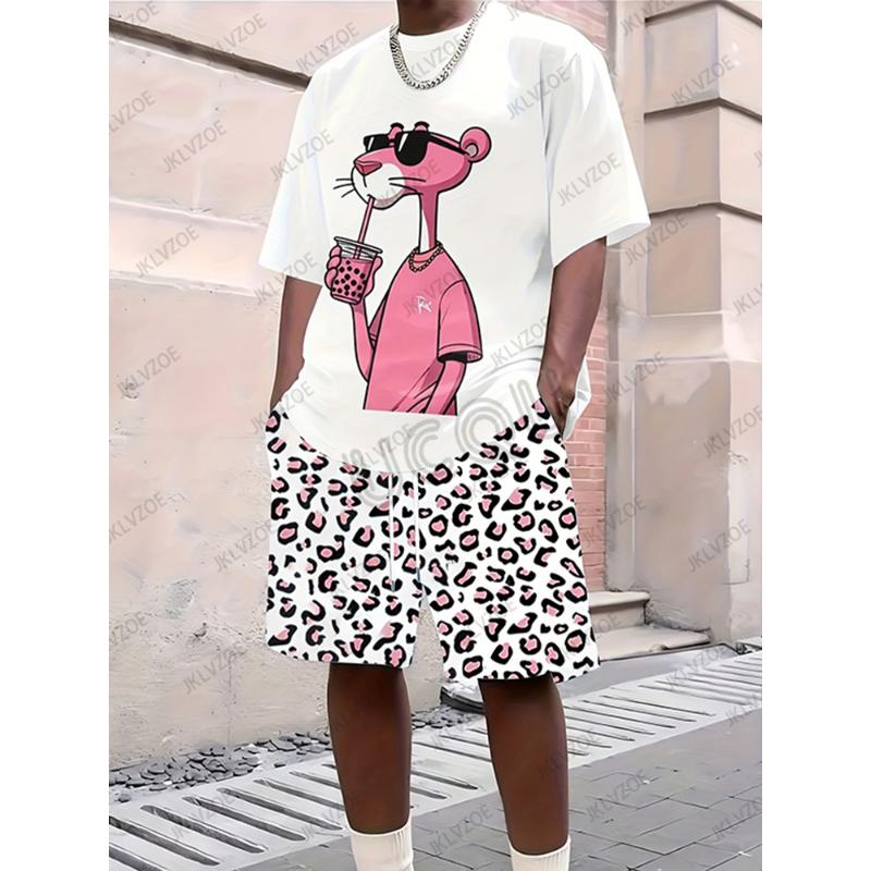 2025 Новый мужской спортивный костюм, комплект из 2 предметов, футболка с коротким рукавом Pink Panther, повседневный костюм, спортивная одежда, шорты, мужская одежда L
2025 Новый мужской спортивный костюм, комплект из 2 предметов, футболка с коротким рукавом Pink Panther, повседневный костюм, спортивная одежда, шорты, мужская одежда L