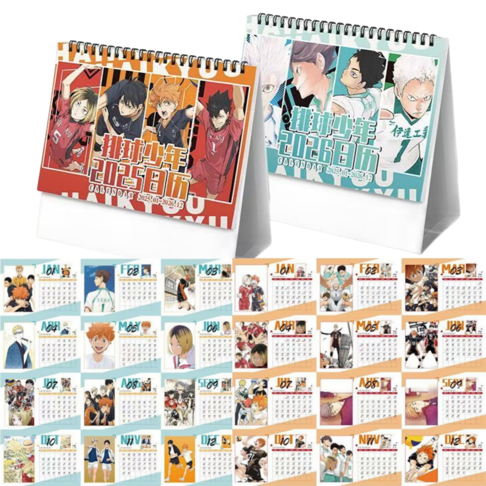 Календарь Haikyuu 2025-2026 Календарь Двусторонняя печать Настольный календарь Моэ товары Волейбольный клуб старшей школы Карасуно Хината Шоё Нишиноя Ю
Календарь Haikyuu 2025-2026 Календарь Двусторонняя печать Настольный календарь Моэ товары Волейбольный клуб старшей школы Карасуно Хината Шоё Нишиноя Ю