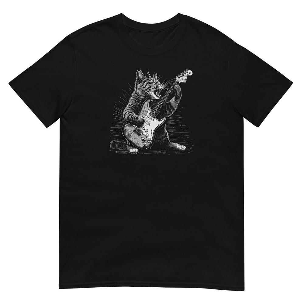 Cat Tshirt Guitar Player Tee Kitty Cats Lover Pet TShirt Unisex Design Unisex T-Shirt S
Cat Tshirt Guitar Player Tee Kitty Cats Lover Pet TShirt Unisex Design Unisex T-Shirt S