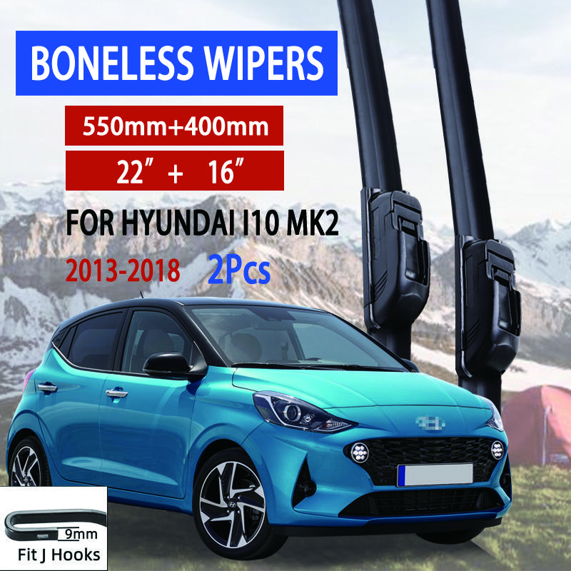 Для Hyundai i10 MK2 2013-2018 автомобильный стеклоочиститель U-образный мягкий резиновый бескаркасный без кронштейна автомобильные дворники 22 +16
Для Hyundai i10 MK2 2013-2018 автомобильный стеклоочиститель U-образный мягкий резиновый бескаркасный без кронштейна автомобильные дворники 22 +16