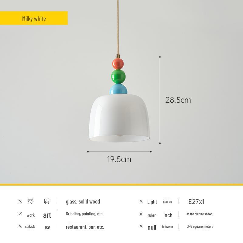 Nordic Minimalist Glass Pendant Light for Bedside, Inn, Bar, or Restaurant LED - Includes Warm Light
Nordic Minimalist Glass Pendant Light for Bedside, Inn, Bar, or Restaurant LED - Includes Warm Light