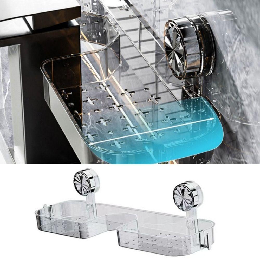 Suction Cup Faucet Storage Rack Multipurpose Bathroom Wash Shelf Practical Faucet Organizer Toilet сірий
Suction Cup Faucet Storage Rack Multipurpose Bathroom Wash Shelf Practical Faucet Organizer Toilet сірий