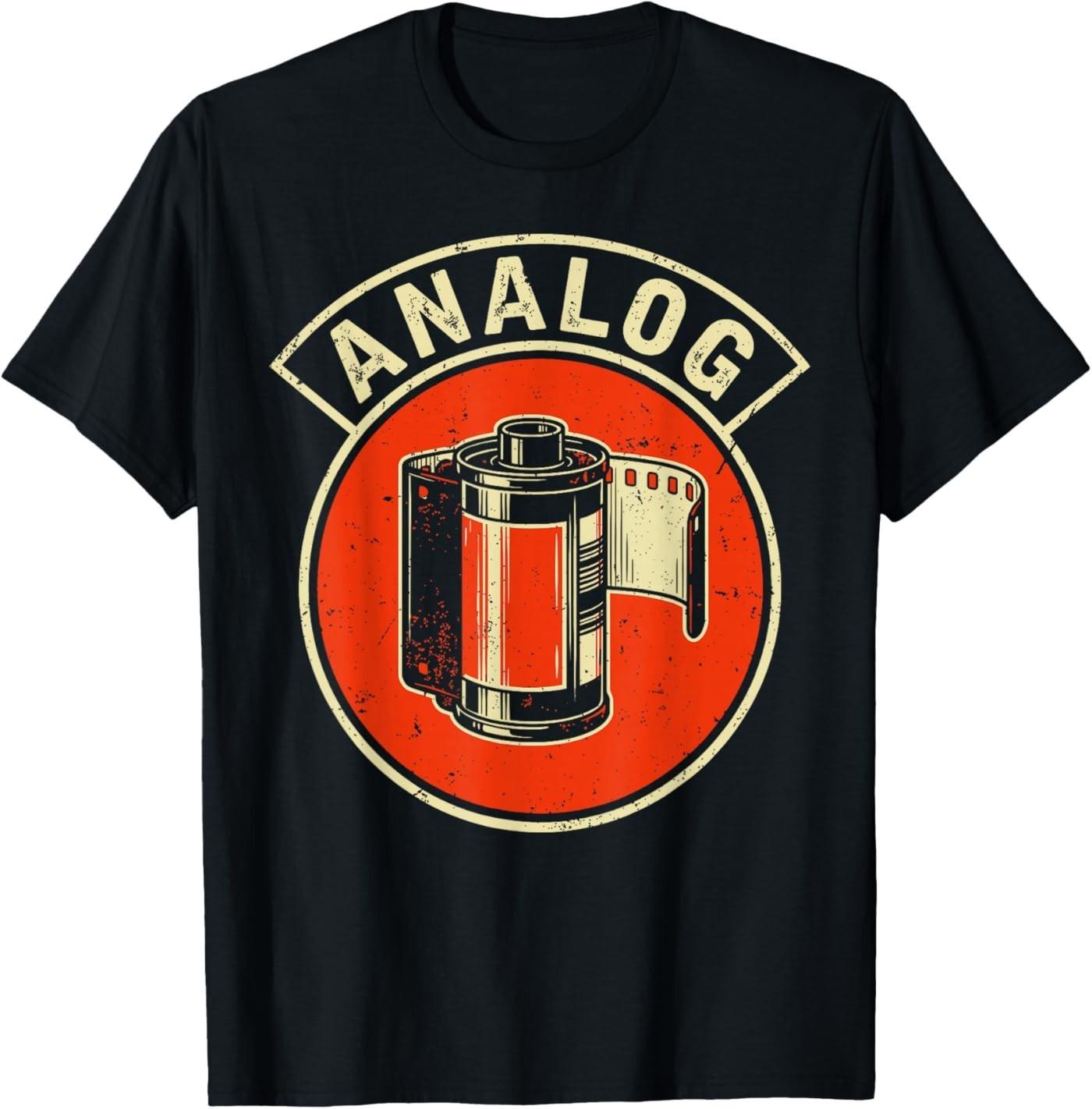 Analog Film Photography Retro Camera Design T-Shirt 5XL різнокольоровий
Analog Film Photography Retro Camera Design T-Shirt 5XL різнокольоровий