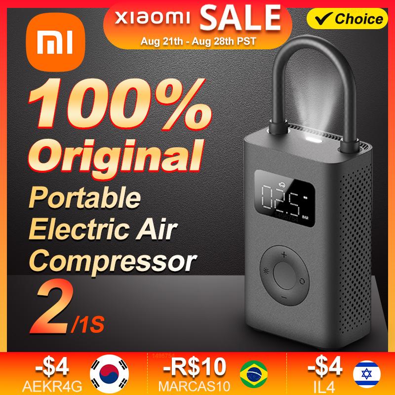 Портативный электрический воздушный компрессор Xiaomi Mijia, 2 светодиодных многофункциональных воздушных насоса для велосипеда, автомобильного автомобиля, надувной насос Type-C, 12 В, умный дом
Портативный электрический воздушный компрессор Xiaomi Mijia, 2 светодиодных многофункциональных воздушных насоса для велосипеда, автомобильного автомобиля, надувной насос Type-C, 12 В, умный дом