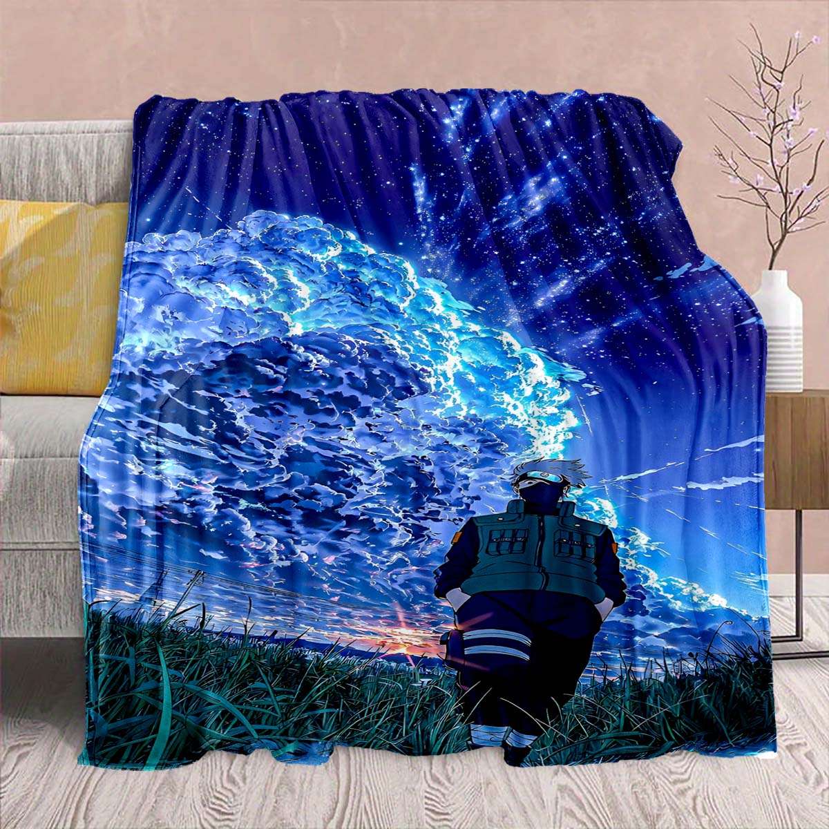 Naruto Anime Flannel Blanket - Soft Warm Perfect for Sofa, Bedding Camping Travel Office Home Decor -QJY 75x90cm
Naruto Anime Flannel Blanket - Soft Warm Perfect for Sofa, Bedding Camping Travel Office Home Decor -QJY 75x90cm
