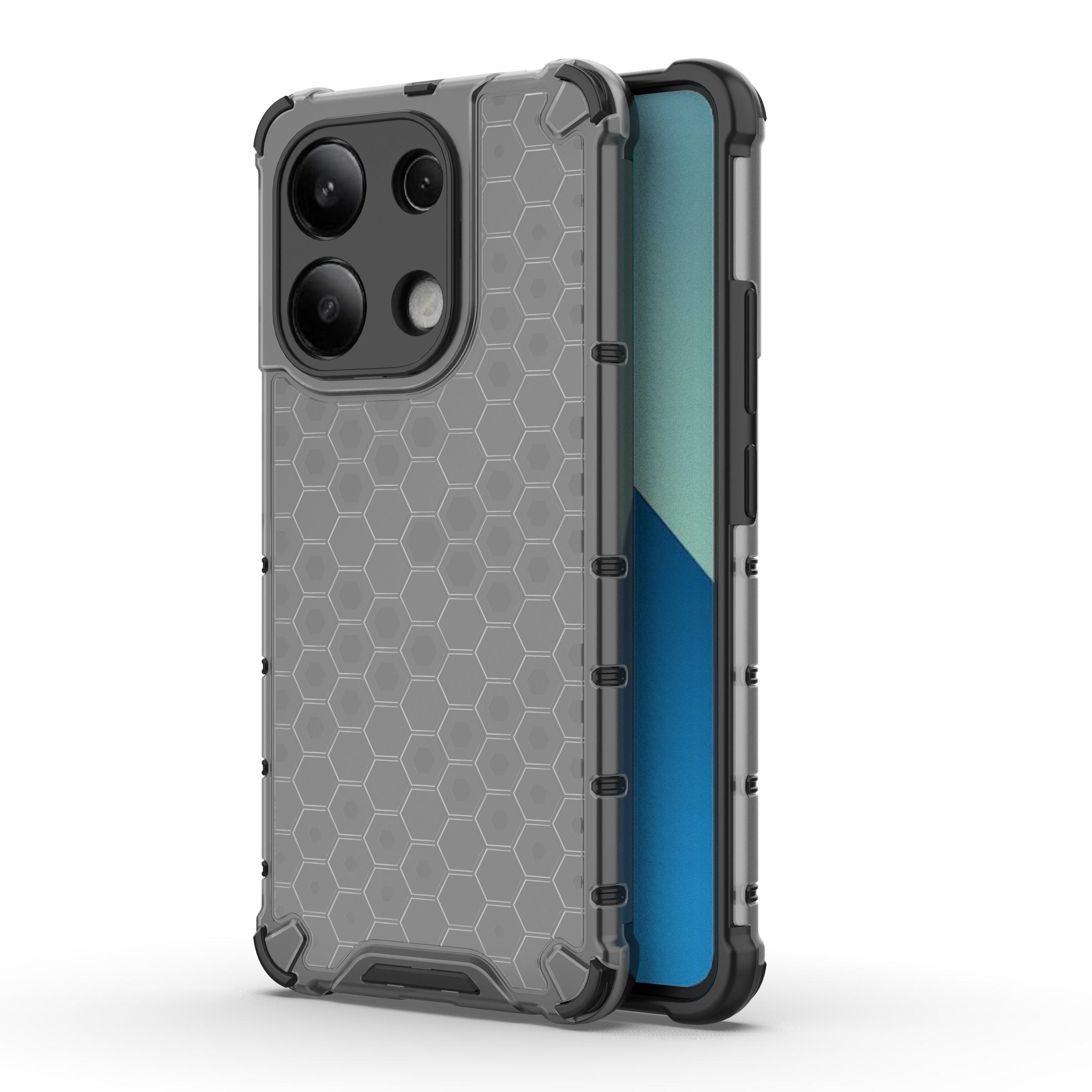 For Xiaomi Redmi Note 13 4G Case Honeycomb Design PC+TPU Phone Cover Black
For Xiaomi Redmi Note 13 4G Case Honeycomb Design PC+TPU Phone Cover Black