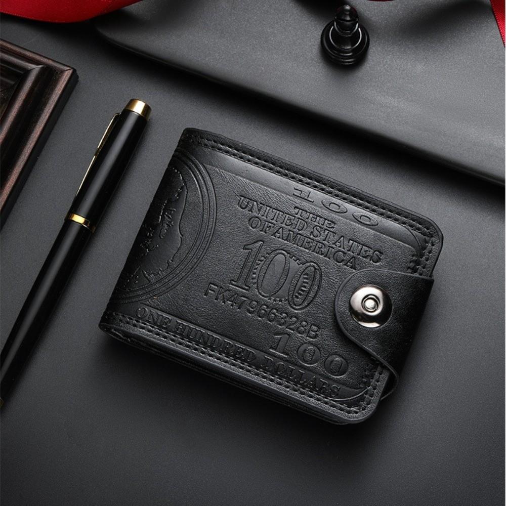Vintage 100 US Dollar Pattern Men s Wallets Zipper Hasp Card Holder Multi-Functional Money Bag Daily Use чорний
Vintage 100 US Dollar Pattern Men s Wallets Zipper Hasp Card Holder Multi-Functional Money Bag Daily Use чорний