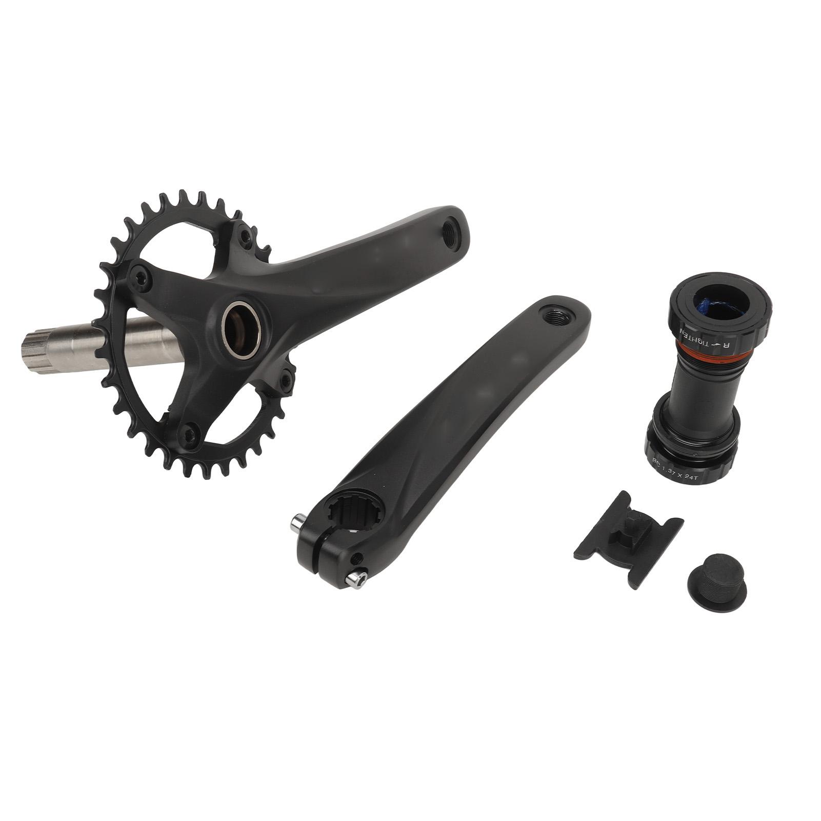 Mountain Bike Crankset 32T Hollow Integrated Aluminum Alloy Single Chainwheel Chainring Crankset
Mountain Bike Crankset 32T Hollow Integrated Aluminum Alloy Single Chainwheel Chainring Crankset