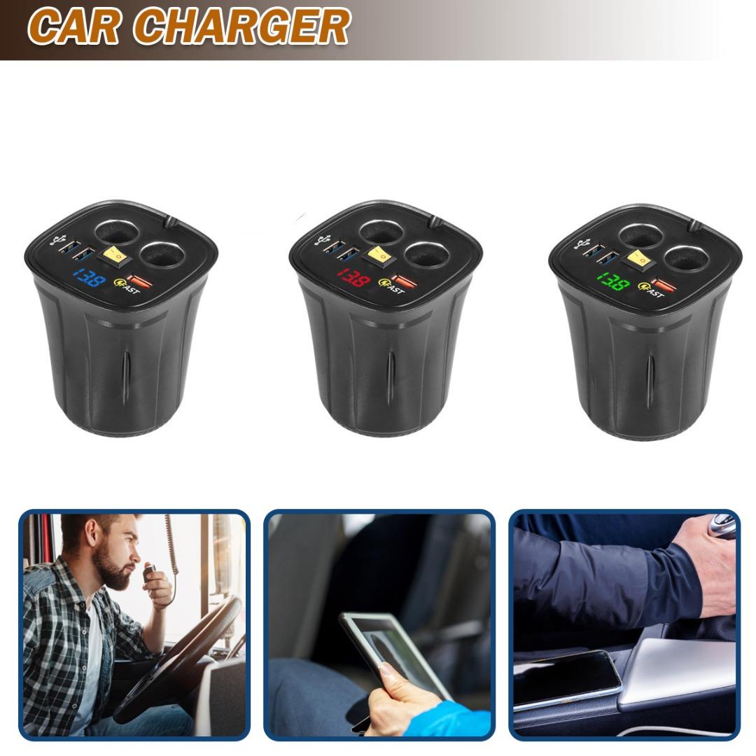 Pdtoweb Автомобильный прикуриватель Разветвитель QC3.0 USB Быстрое зарядное устройство Адаптер питания
Pdtoweb Автомобильный прикуриватель Разветвитель QC3.0 USB Быстрое зарядное устройство Адаптер питания