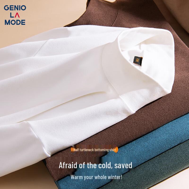 GENIOLAMODE Men s Fleece-Lined Semi-High Collar Long Sleeve T-Shirt 3XL
GENIOLAMODE Men s Fleece-Lined Semi-High Collar Long Sleeve T-Shirt 3XL