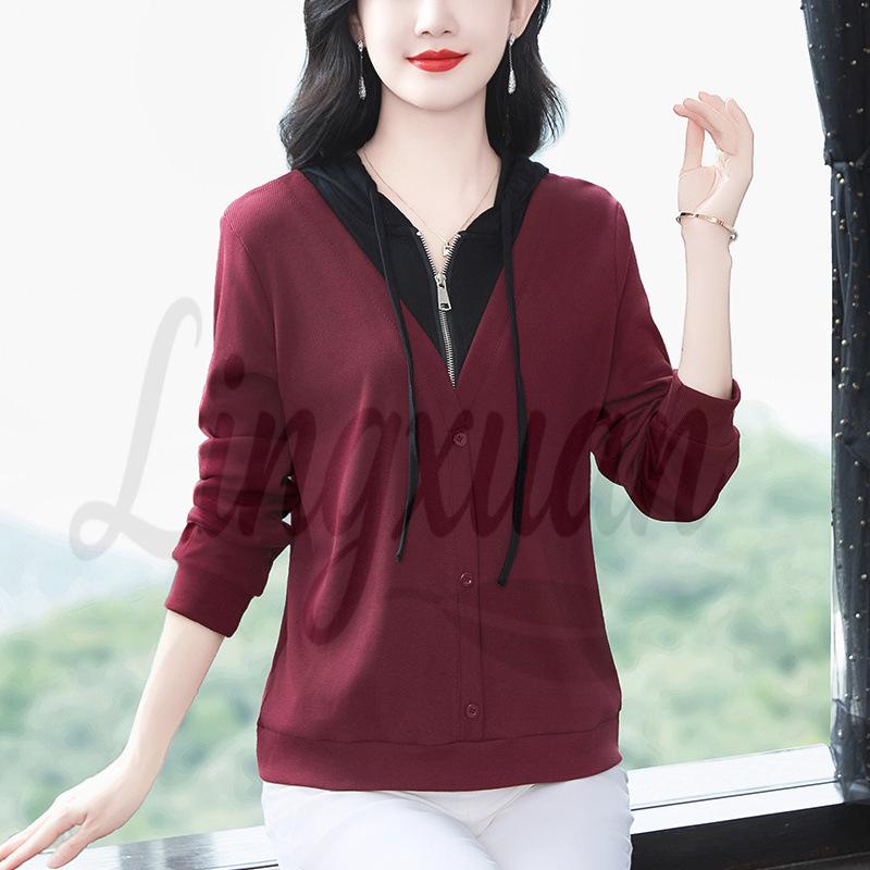 2026 Autumn Pure Cotton Hooded Sweatshirt: Loose Fit Casual Plus Size Top 3XL
2026 Autumn Pure Cotton Hooded Sweatshirt: Loose Fit Casual Plus Size Top 3XL