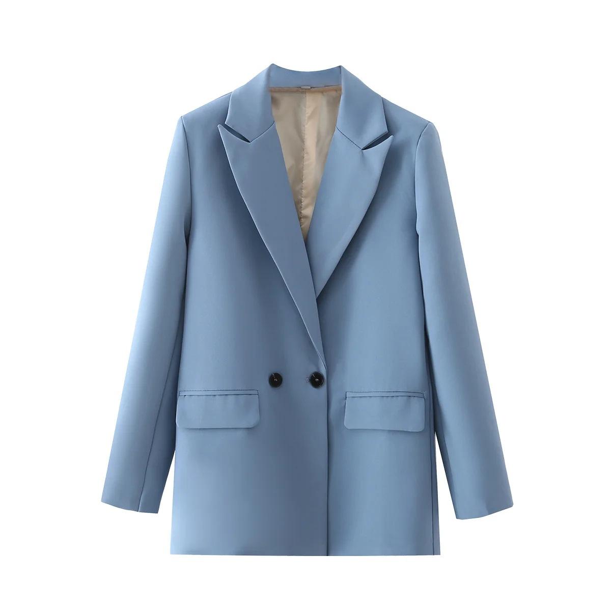 Women Blazer Coat Vintage Fashion Female Casual Chic Tops M синій
Women Blazer Coat Vintage Fashion Female Casual Chic Tops M синій