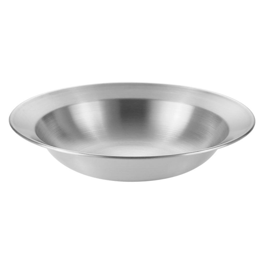 Straw Hat Shape Food Serving Dish Rust-resistant Salad Bowl Practical Korean Style Plate Cafeteria 20 cm/7.87 in срібний
Straw Hat Shape Food Serving Dish Rust-resistant Salad Bowl Practical Korean Style Plate Cafeteria 20 cm/7.87 in срібний