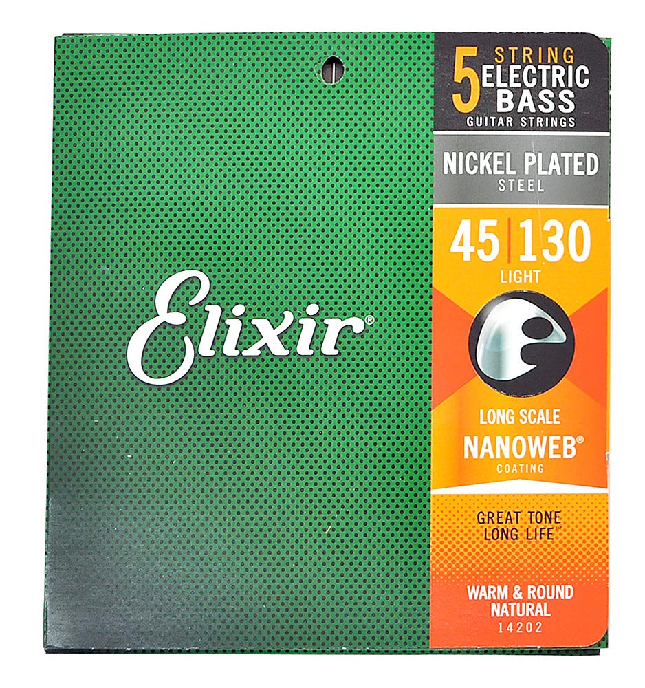 Струны для бас-гитары ELIXIR NANOWEB Light с удлиненной мензурой, 5 струн, электрическая басовая струна #14202
Струны для бас-гитары ELIXIR NANOWEB Light с удлиненной мензурой, 5 струн, электрическая басовая струна #14202