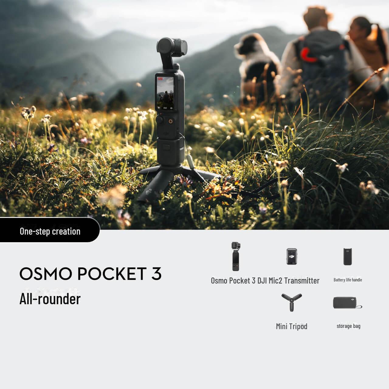 DJI Osmo Pocket 3: Ручна камера-стабілізатор для подорожей та краси
DJI Osmo Pocket 3: Ручна камера-стабілізатор для подорожей та краси