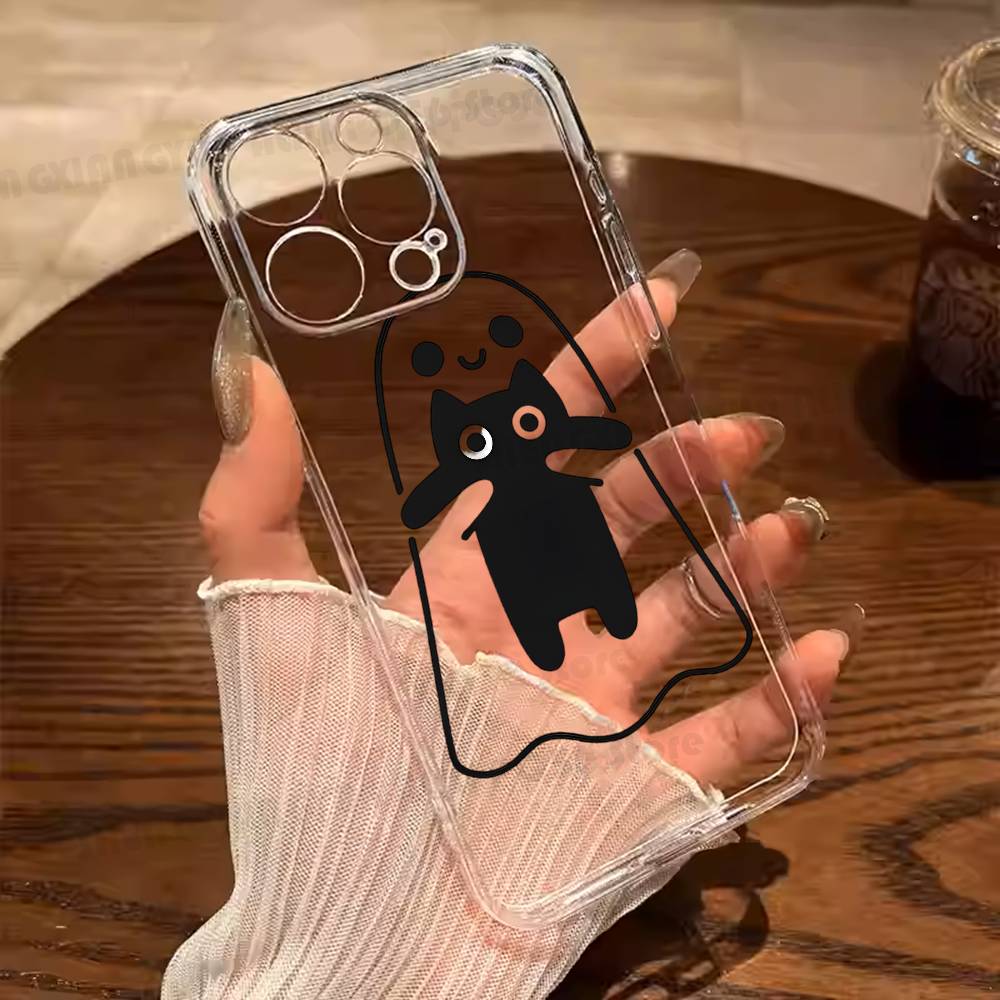 Cut Black Cats For iPhone 17 16 15 14 13 12 11 Pro Max Plus X XS XR Mini Transparent Soft Cover Phone Case iPhone13mini
Cut Black Cats For iPhone 17 16 15 14 13 12 11 Pro Max Plus X XS XR Mini Transparent Soft Cover Phone Case iPhone13mini