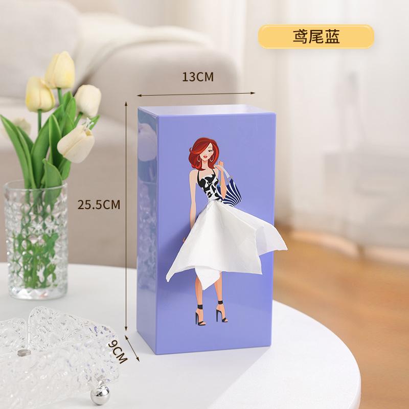 Cute Anime Girl Tissue Box Holder Skirt Shape Cartoon Facial Paper Dispenser For Desktop Decoration Home Office Car Decor синий
Cute Anime Girl Tissue Box Holder Skirt Shape Cartoon Facial Paper Dispenser For Desktop Decoration Home Office Car Decor синий