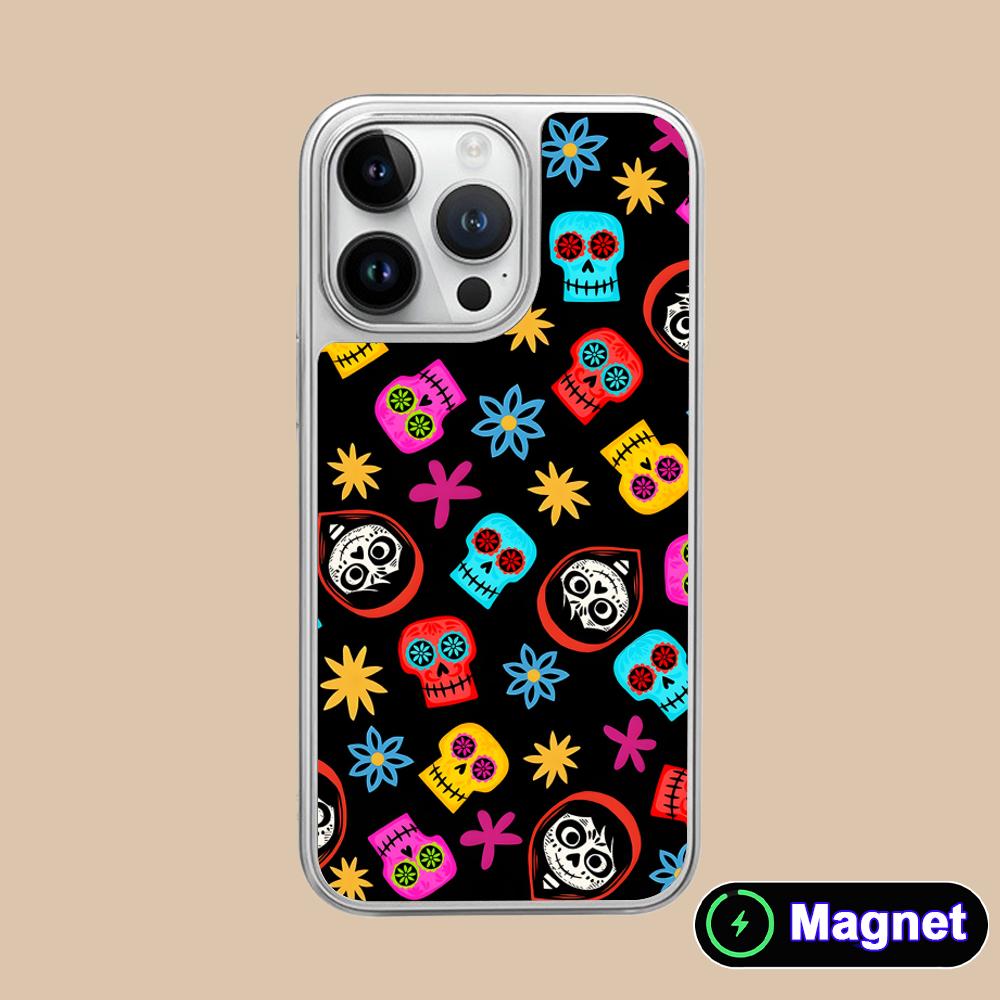 Day of the Dead Silver Plating Magsafe Mobile Phone Case for iPhone 17 16 15 14 13 12 11 Air Pro Max Plus Colorful Cover iPhone 11
Day of the Dead Silver Plating Magsafe Mobile Phone Case for iPhone 17 16 15 14 13 12 11 Air Pro Max Plus Colorful Cover iPhone 11