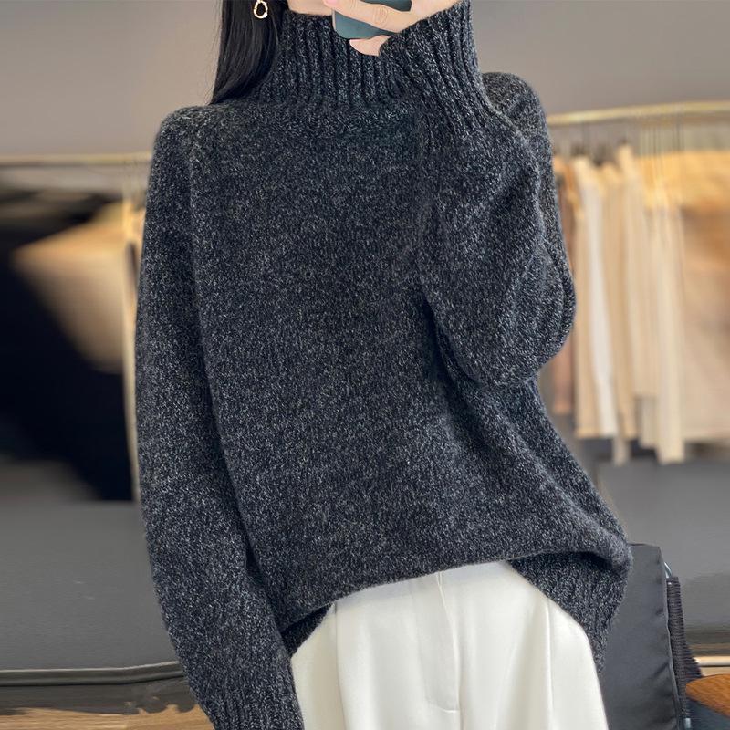 2025 Women s Thick Marl Yarn High Neck Wool Sweater - Cozy, Versatile, and Warm Knit. XL
2025 Women s Thick Marl Yarn High Neck Wool Sweater - Cozy, Versatile, and Warm Knit. XL