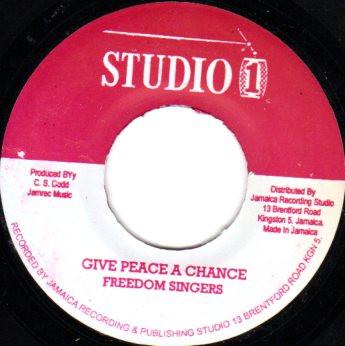 7-дюймовая пластинка FREEDOM SINGERS / SOUND DIMENSION - Give Peace A Chance / Travelling Ho NONE Studio One 2013 Ямайка Регги, Ска и Даб Б/У
7-дюймовая пластинка FREEDOM SINGERS / SOUND DIMENSION - Give Peace A Chance / Travelling Ho NONE Studio One 2013 Ямайка Регги, Ска и Даб Б/У